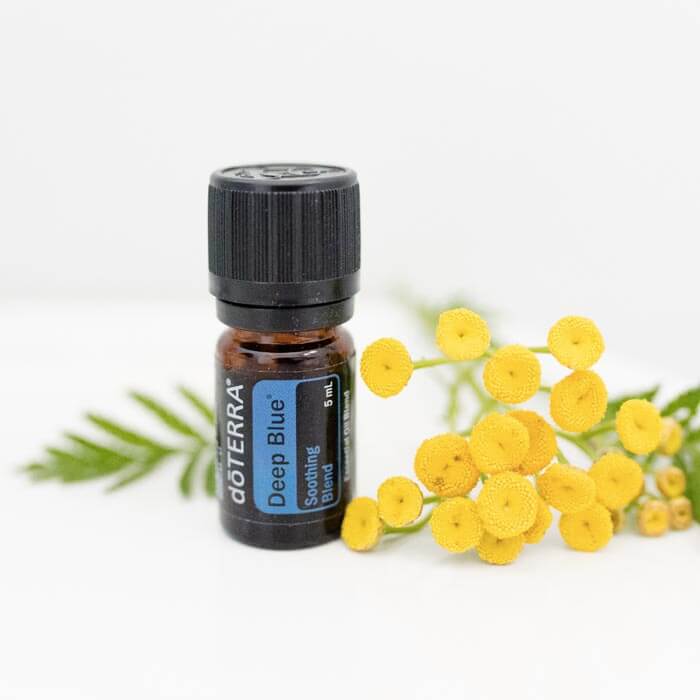 Deep Blue Oil, Mezcla calmante de doTERRA, botella de 5ml.