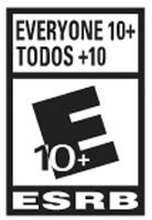 Clasificación de videojuegos E 10+ (Everyone/Todos), a partir de los 10 años.